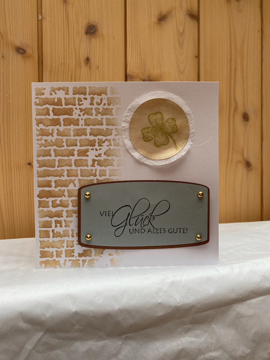 Viel Glück und alles Gute